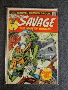 Doc Savage #4 front cover