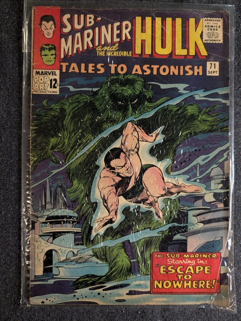Tales to Astonish #71 front cover