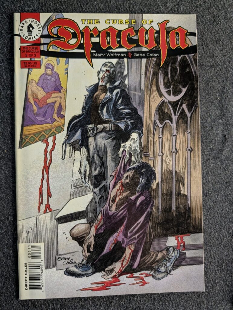 The Curse of Dracula #3 front cover