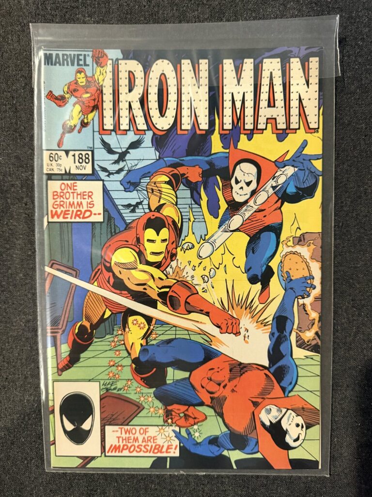 Iron Man #188 front cover