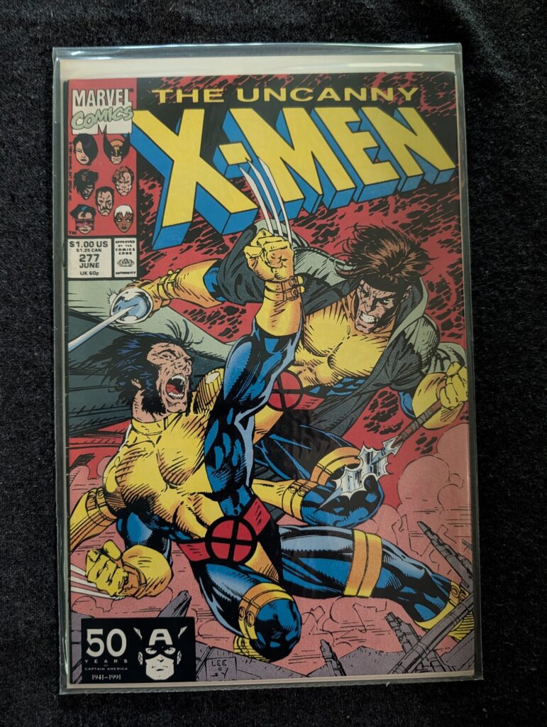 The Uncanny X-Men #277 front cover