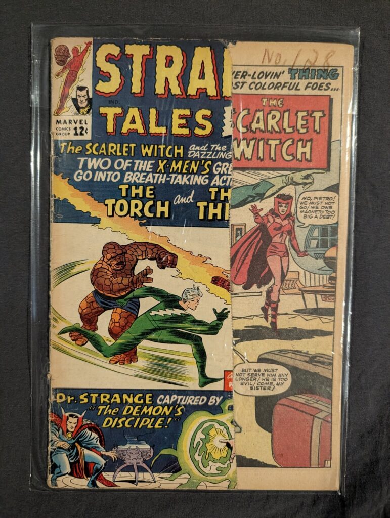 Strange Tales #128 front cover