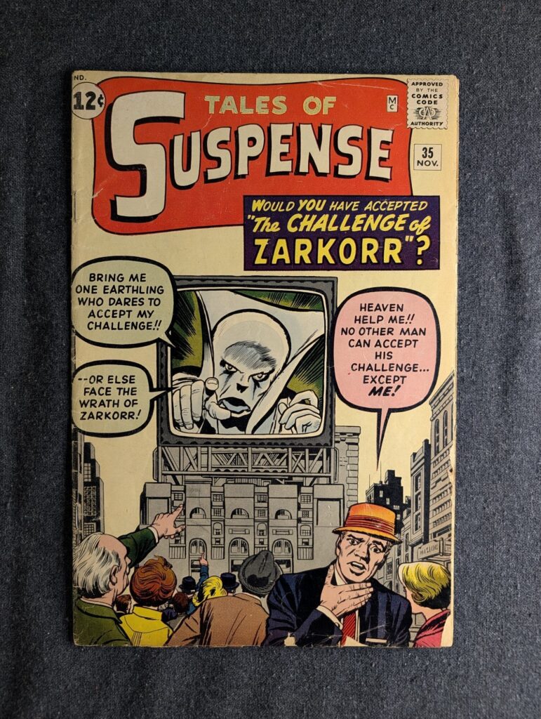 Tales of Suspense #35 front cover