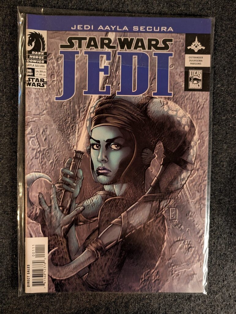 Star Wars: Jedi - Aayla Secura #1 front cover