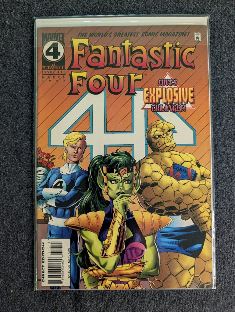 Fantastic Four #410 front cover