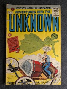 Adventures into the Unknown #117 front cover