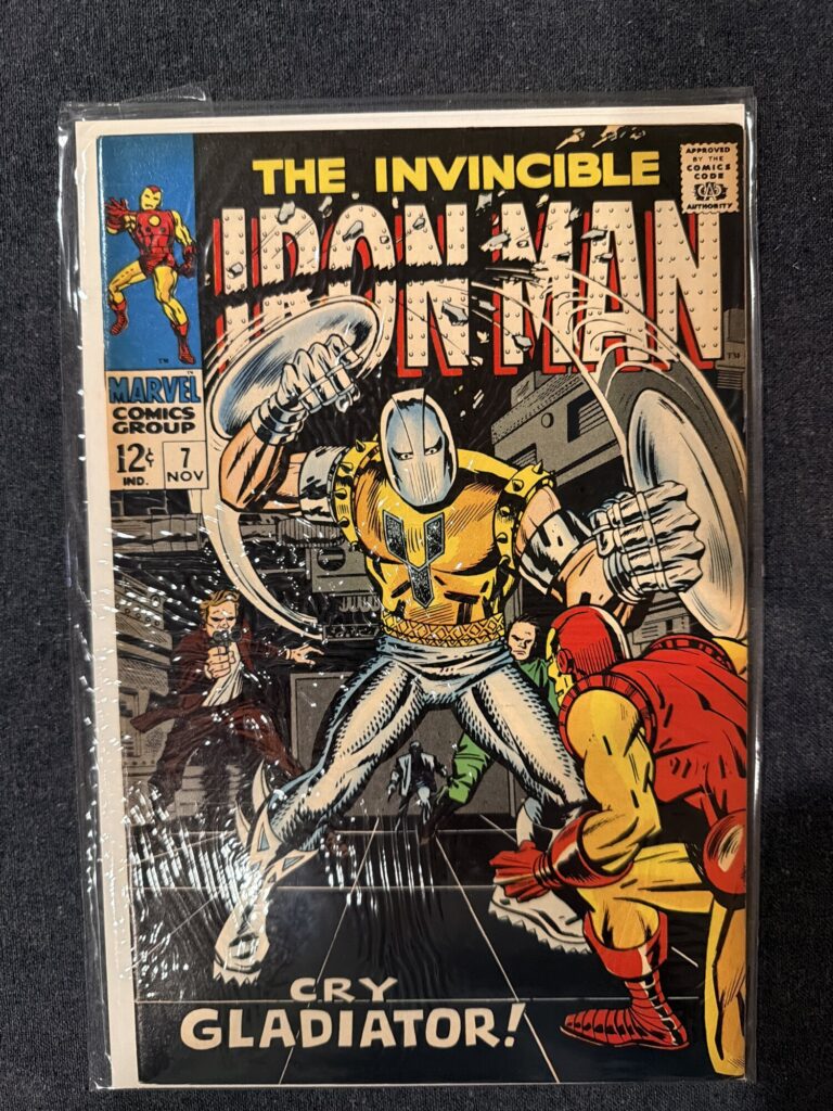 Iron Man #7 front cover