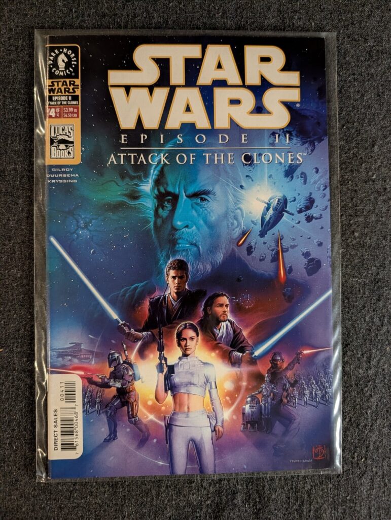 Star Wars: Episode II - Attack of the Clones #4 front cover