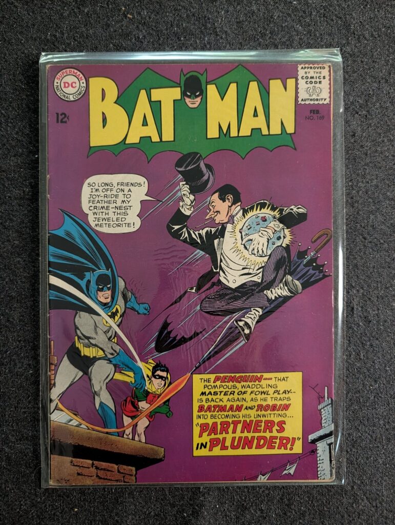 Batman #169 front cover