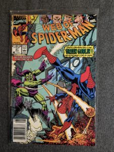 Web of Spider-Man #67 front cover
