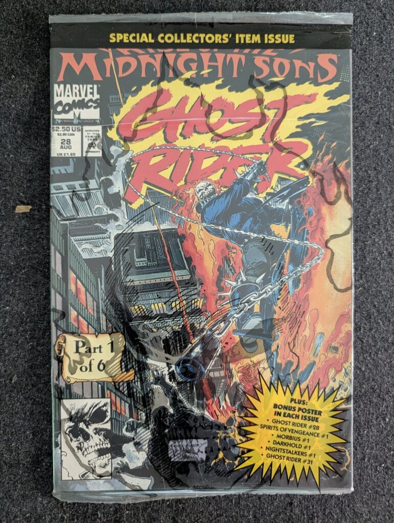 Ghost Rider #28 front cover