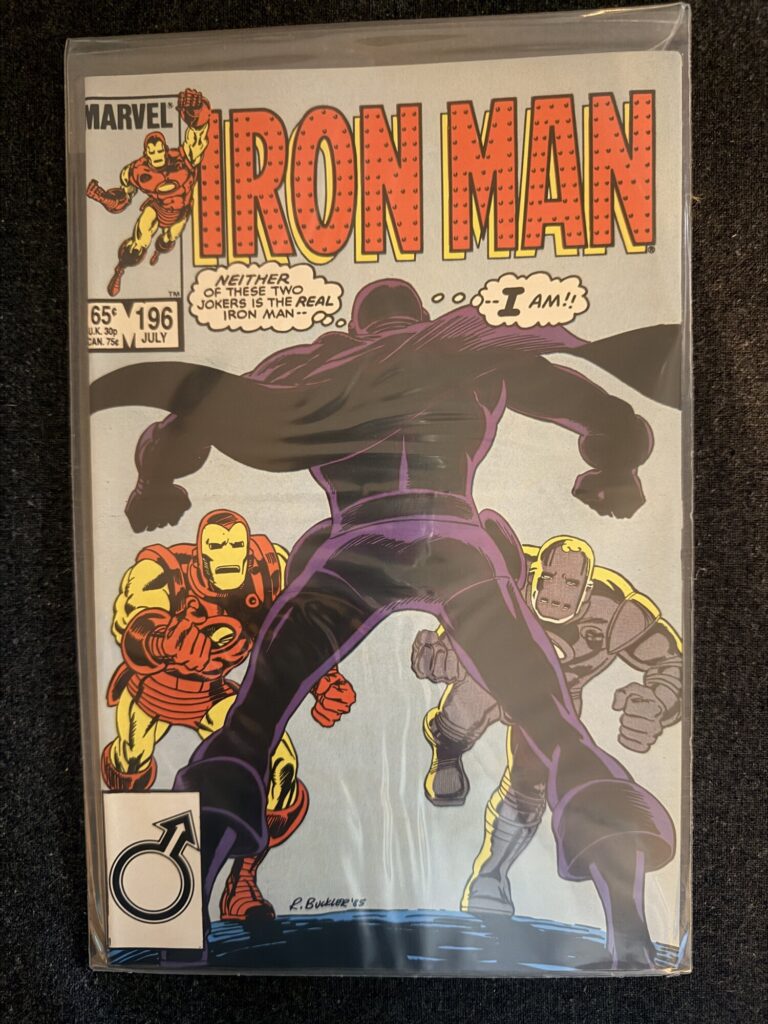 Iron Man #196 front cover