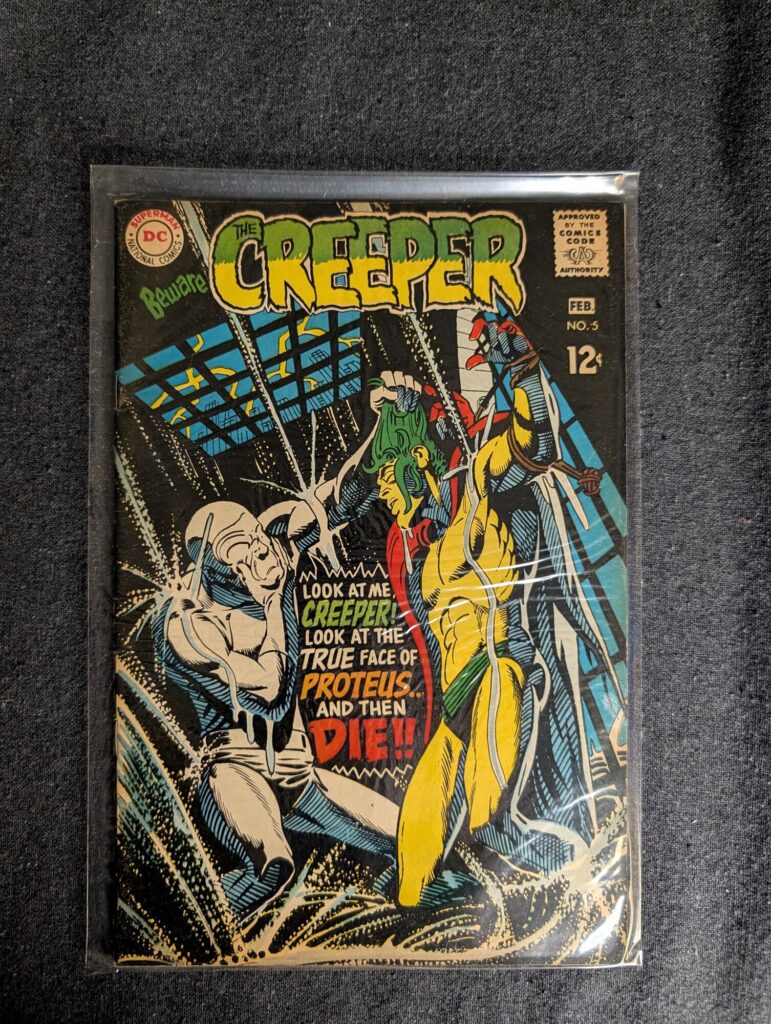 Beware the Creeper #5 front cover