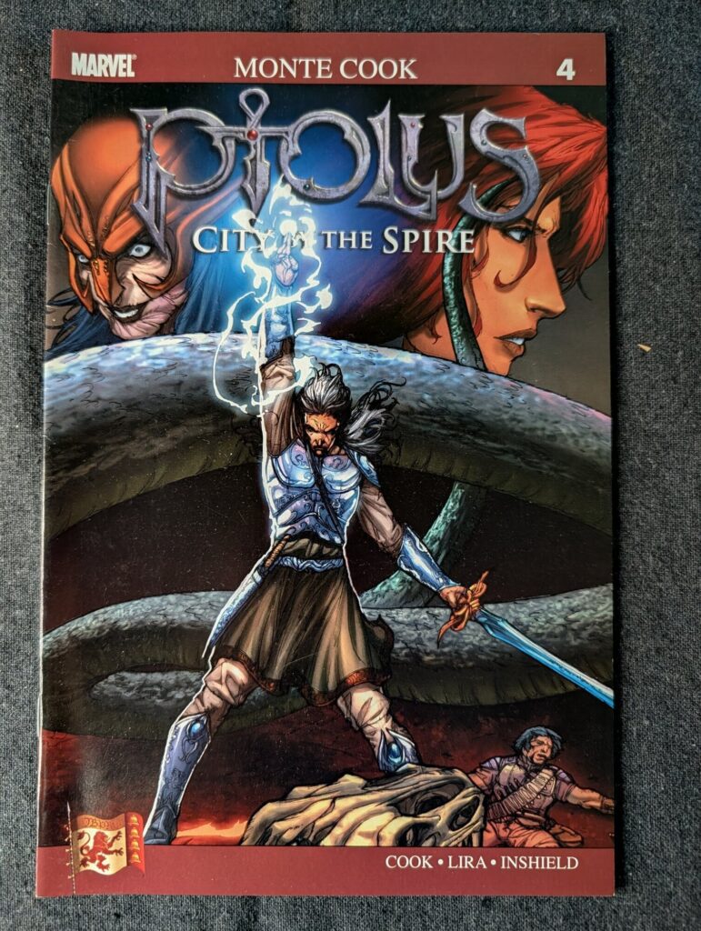 Ptolus: City by the Spire #4 front cover