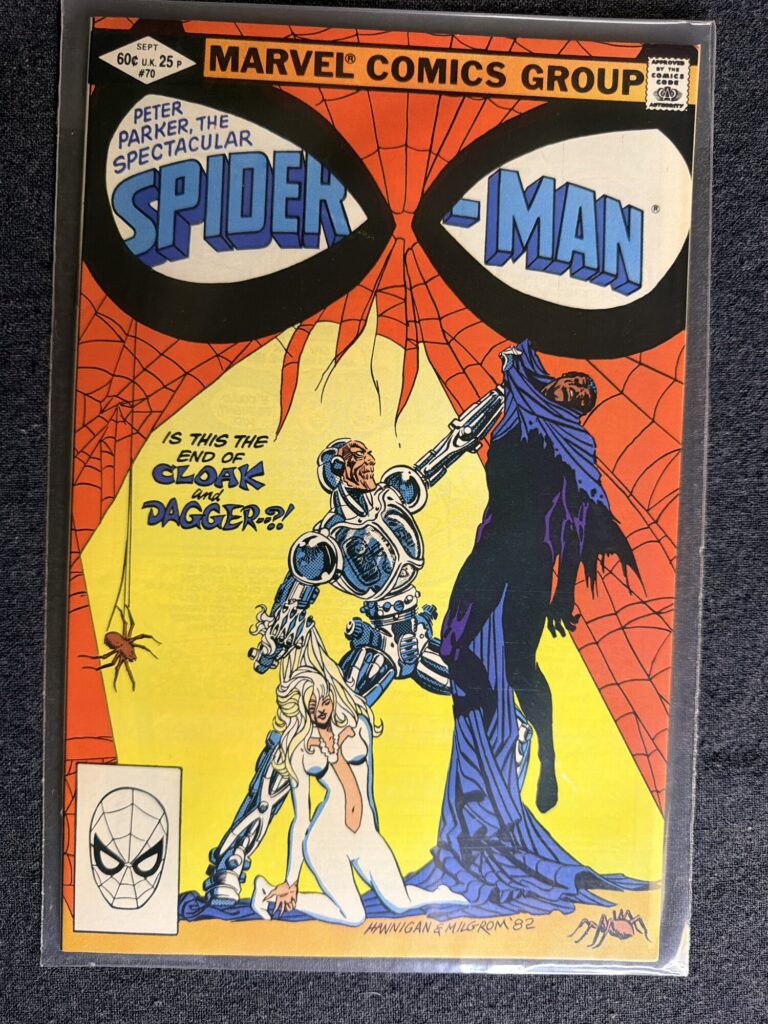 Peter Parker, The Spectacular Spider-Man #70 front cover