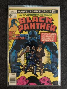 Black Panther #8 front cover
