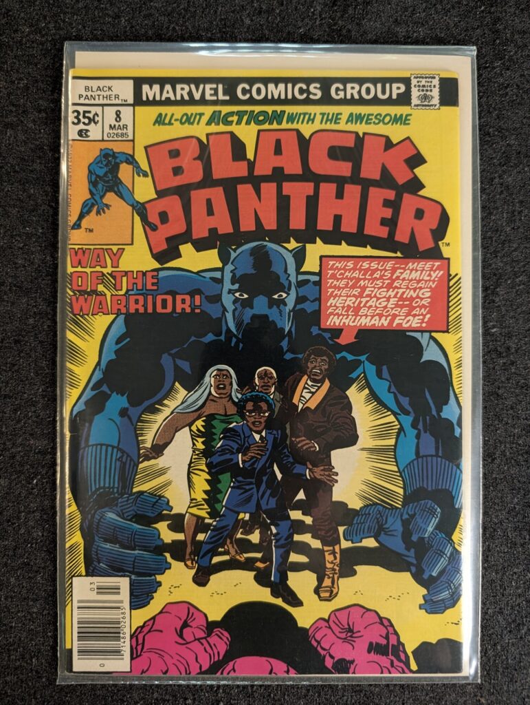 Black Panther #8 front cover