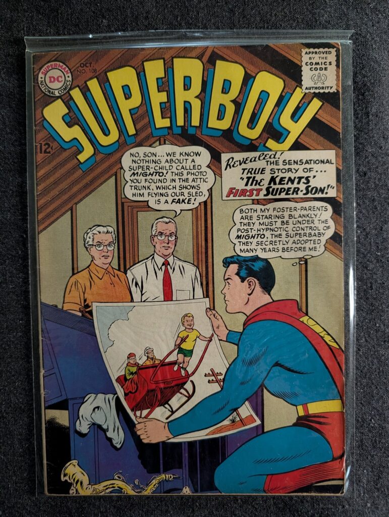 Superboy #108 front cover