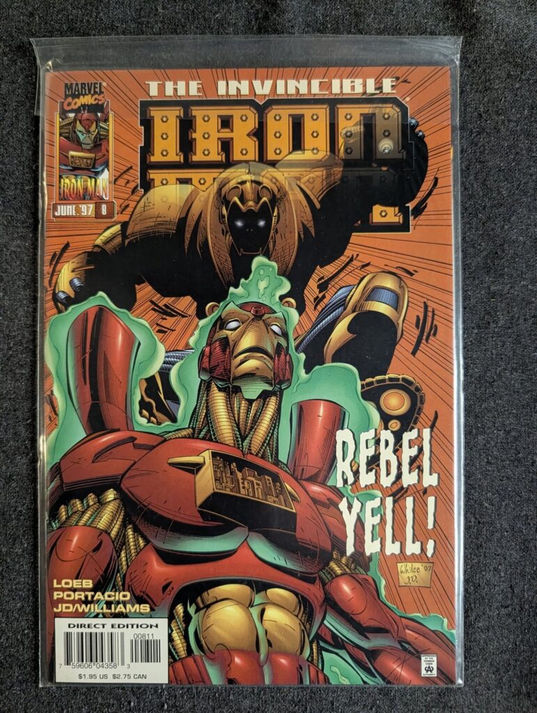 Iron Man #8 front cover