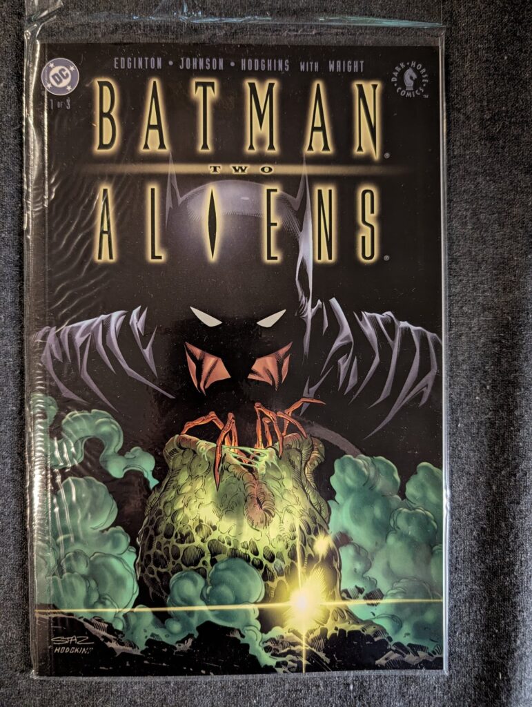 Batman/Aliens: Two Worlds #1 front cover