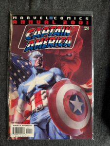 Captain America Annual 2001 front cover