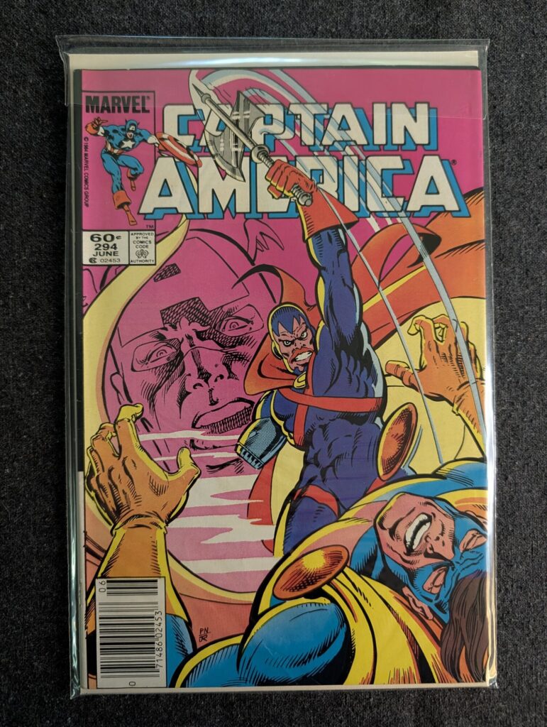 Captain America #294 front cover