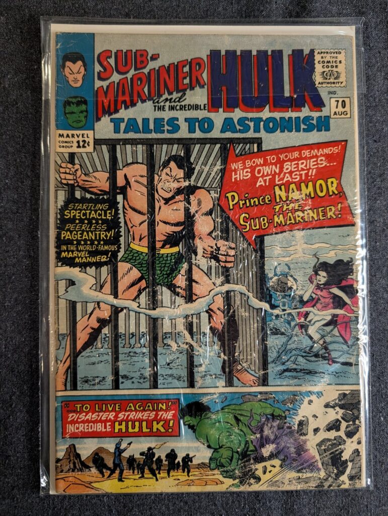 Tales to Astonish #70 front cover