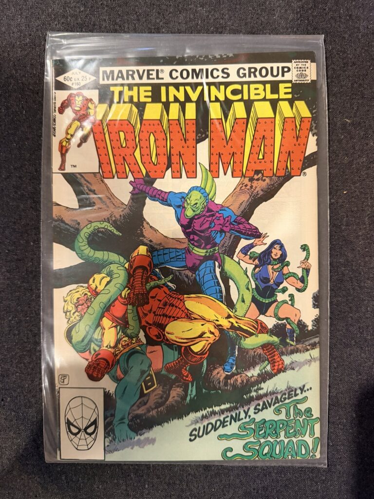 Iron Man #160 front cover
