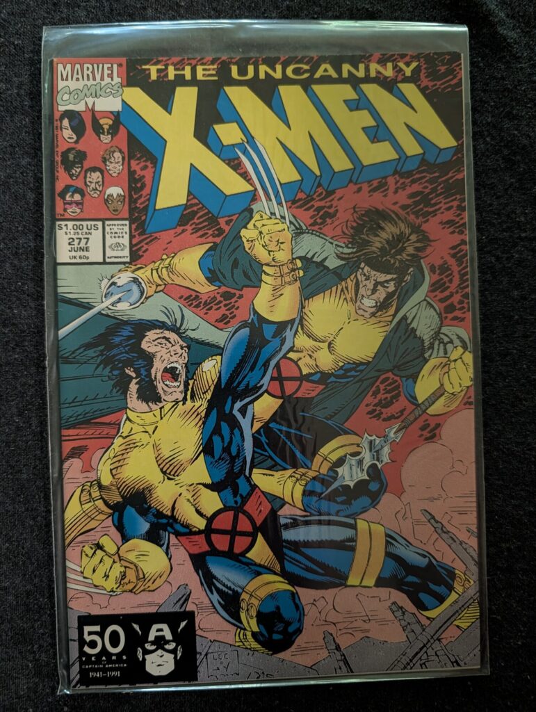 The Uncanny X-Men #277 front cover