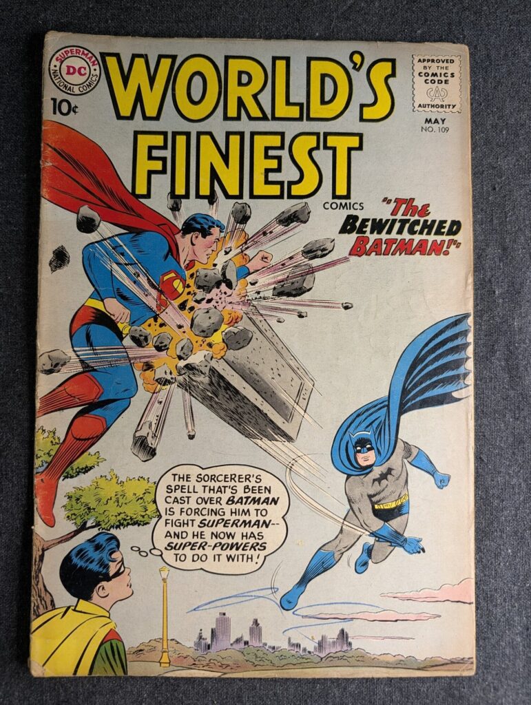 World's Finest Comics #109 front cover