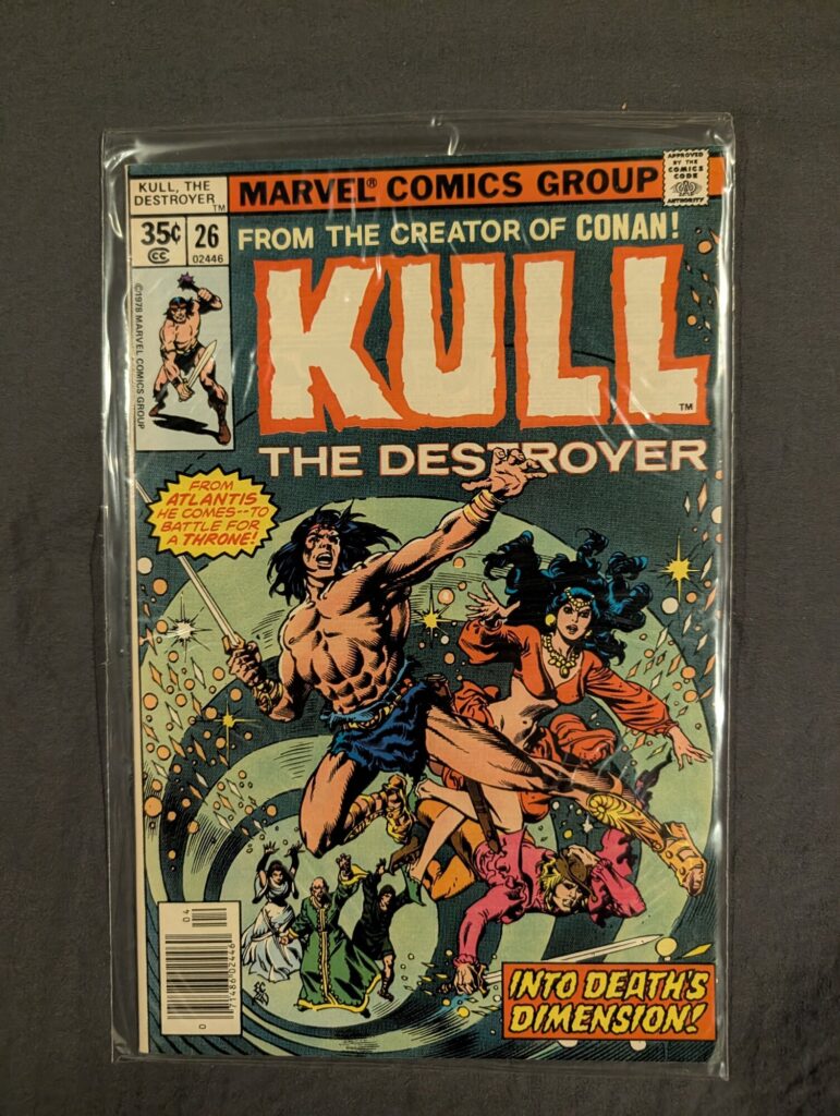 Kull the Destroyer #26 front cover