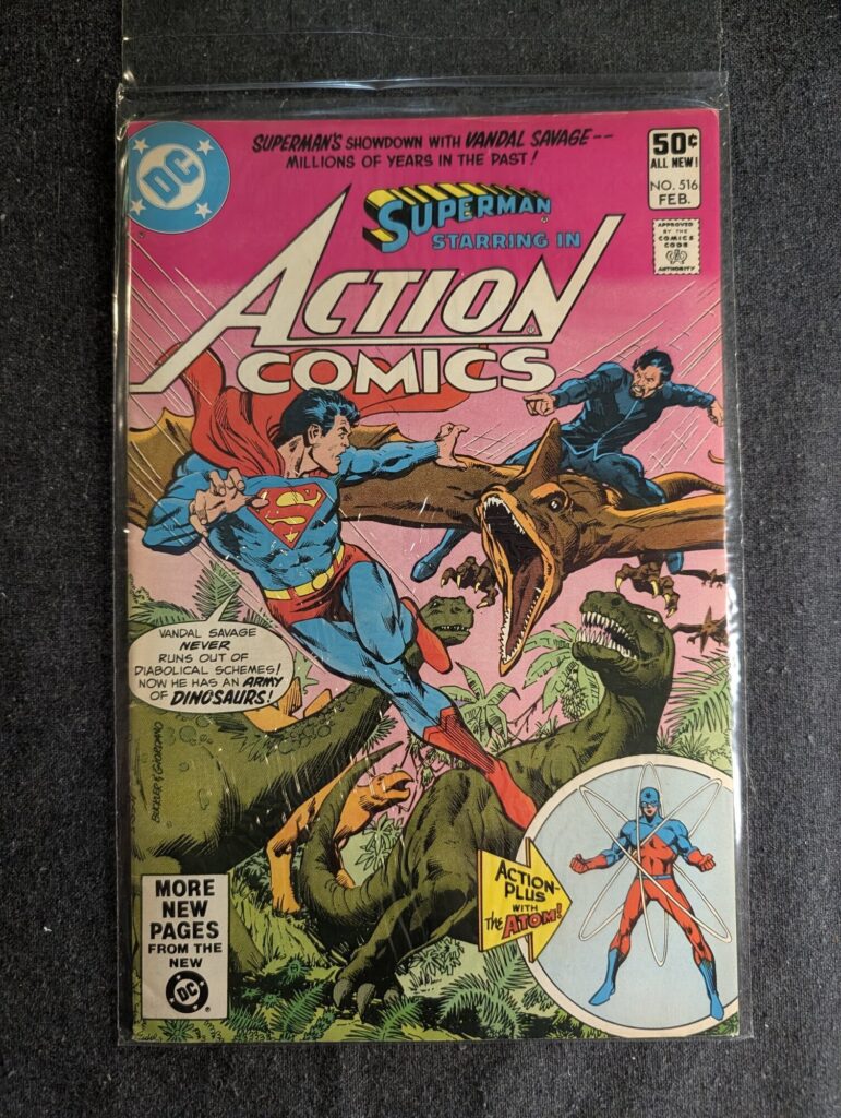 Action Comics #516 front cover