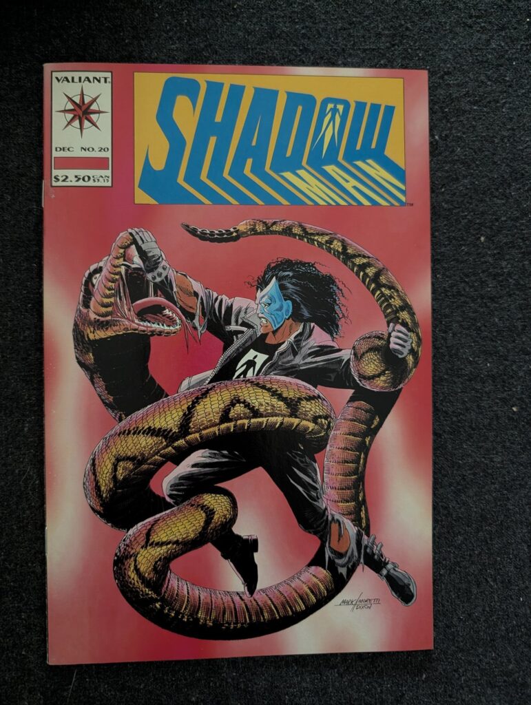 Shadowman #20 front cover