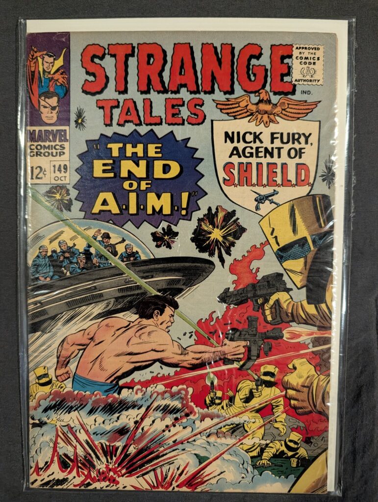 Strange Tales #149 front cover