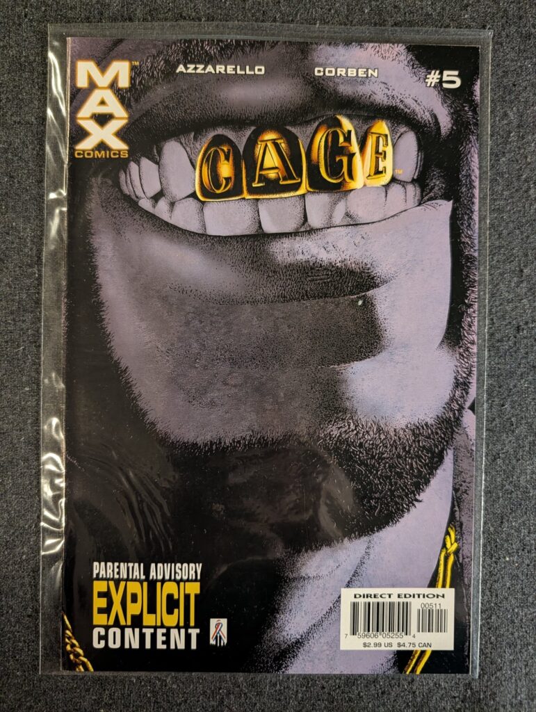Cage #5 front cover