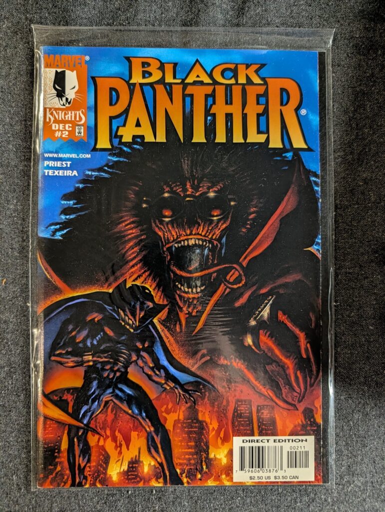 Black Panther #2 front cover