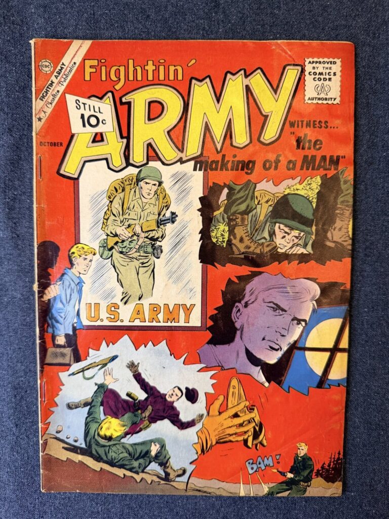 Fightin’ Army #43 front cover