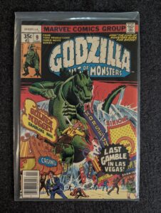 Godzilla #9 front cover