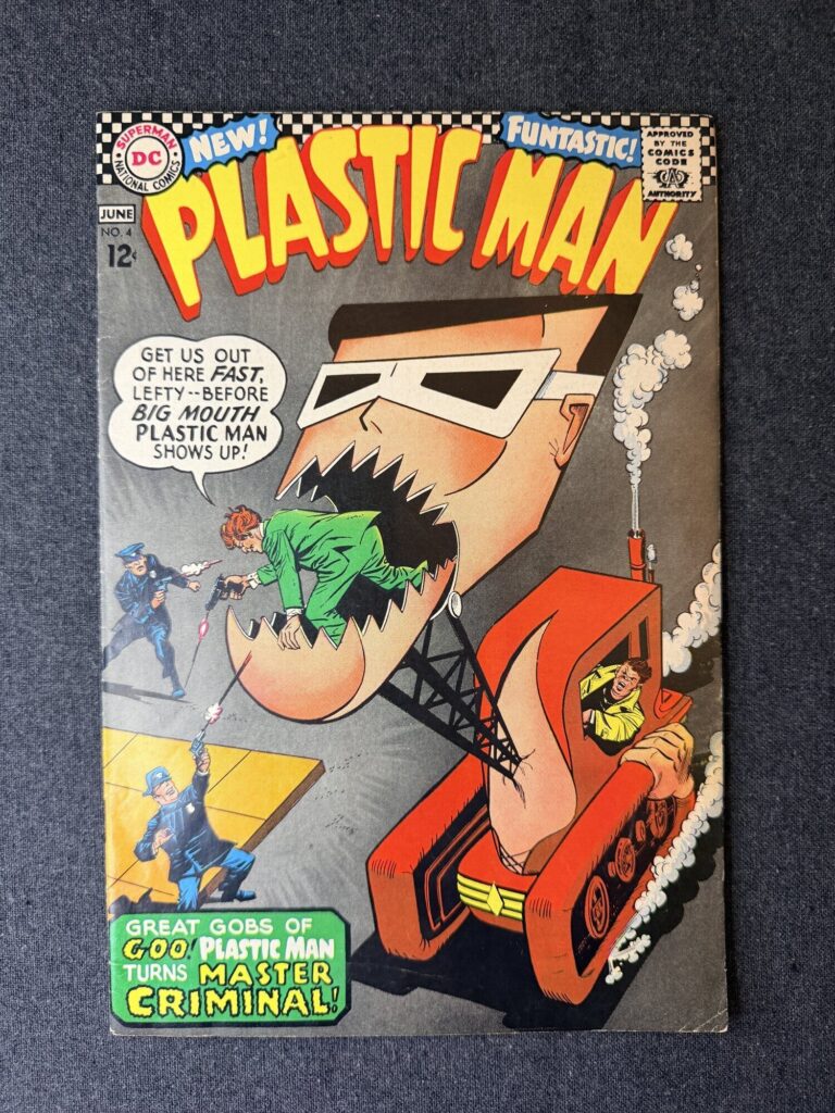 Plastic Man #4 front cover