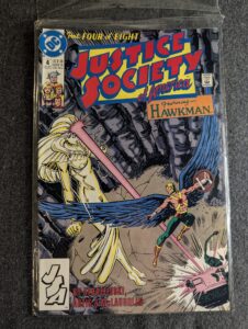 Justice Society of America #4 front cover