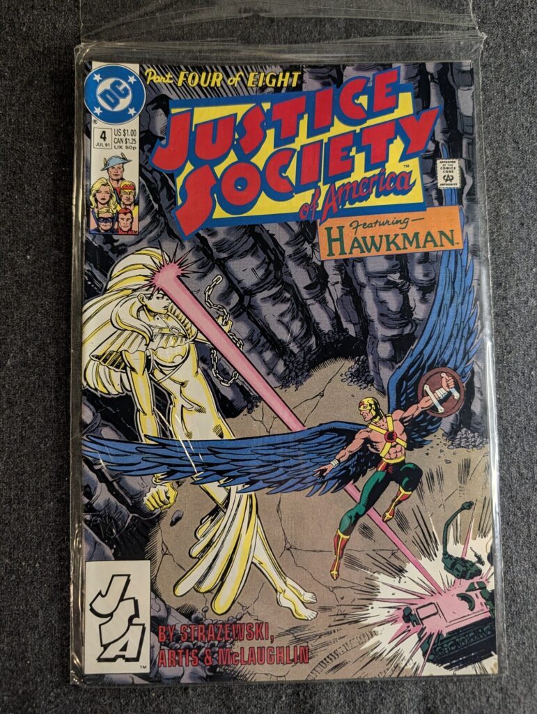 Justice Society of America #4 front cover