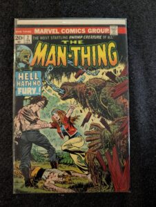 The Man-Thing #2 front cover