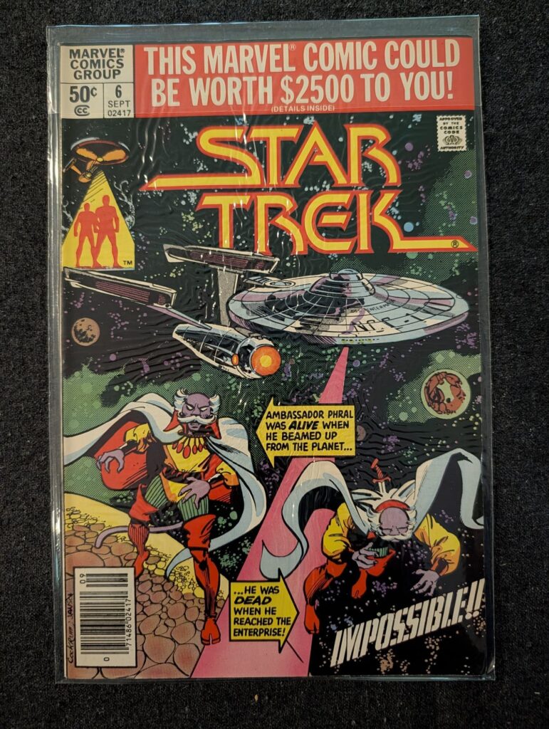 Star Trek #6 front cover
