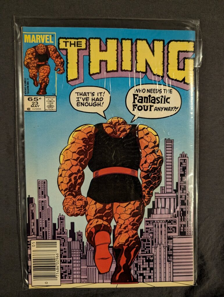 The Thing #23 front cover