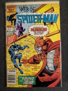 Web of Spider-Man #19 front cover