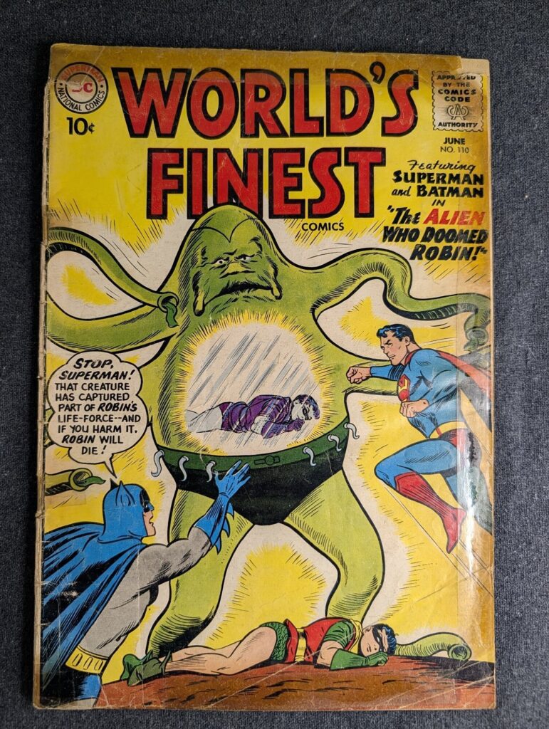 World's Finest Comics #110 front cover