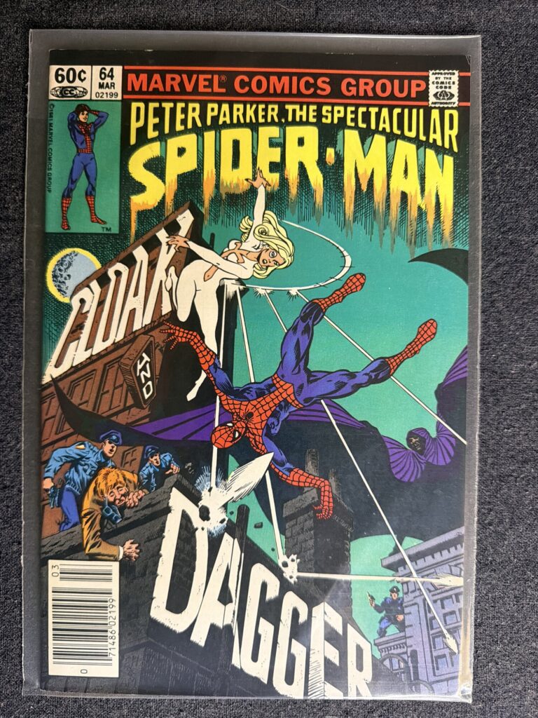 The Spectacular Spider-Man #64 front cover