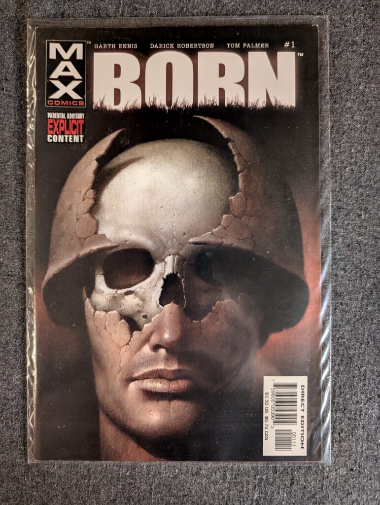 Punisher: Born #1 front cover