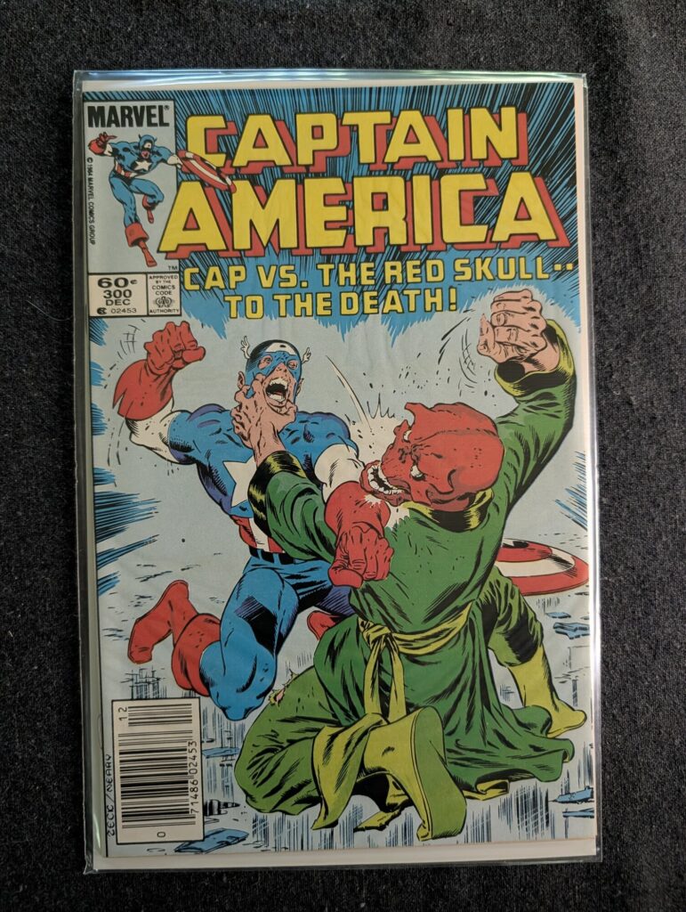 Captain America #300 front cover