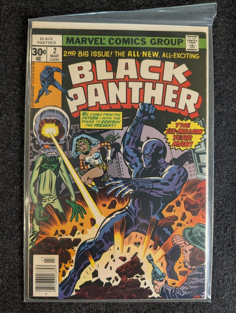Black Panther #2 front cover